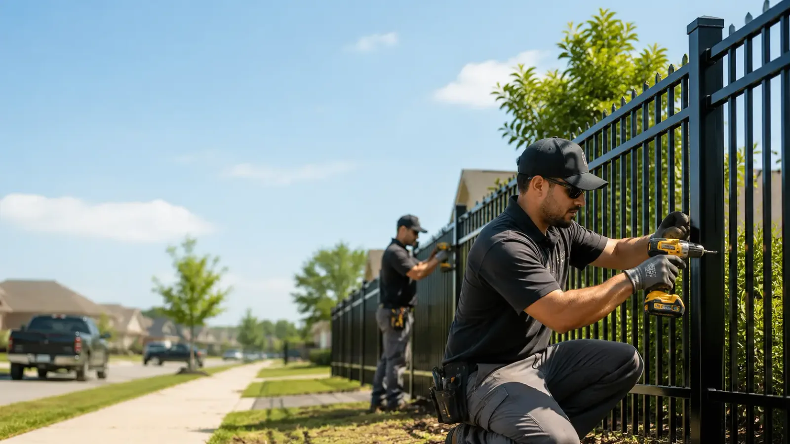 Metal Fence Installation in Grayson, LA
